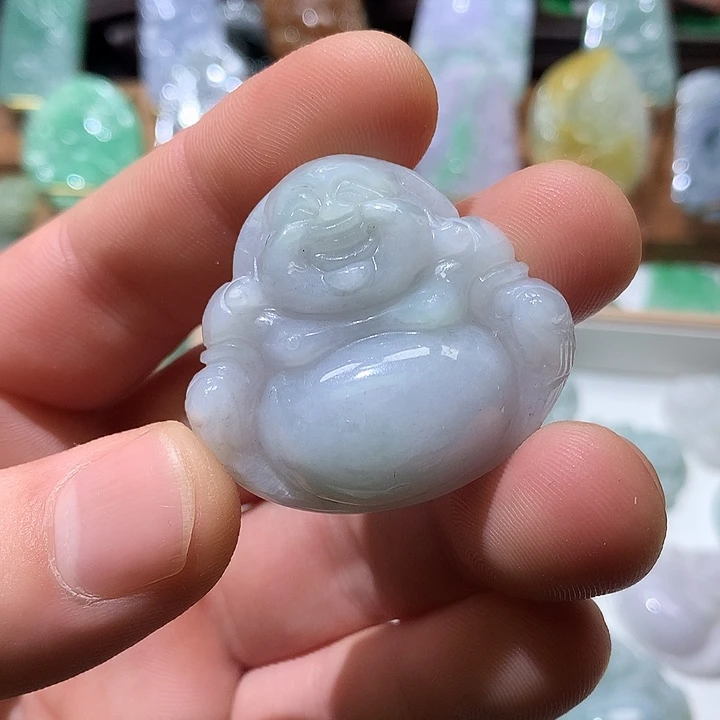 翡翠颈饰未镶嵌挂件