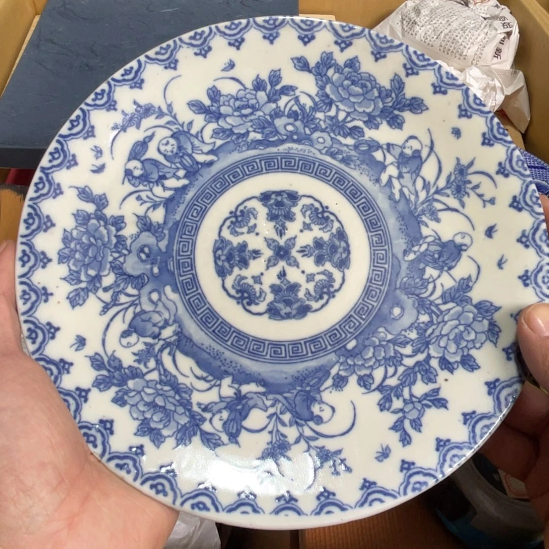 中古瓷器喜欢拍下看细节尺寸