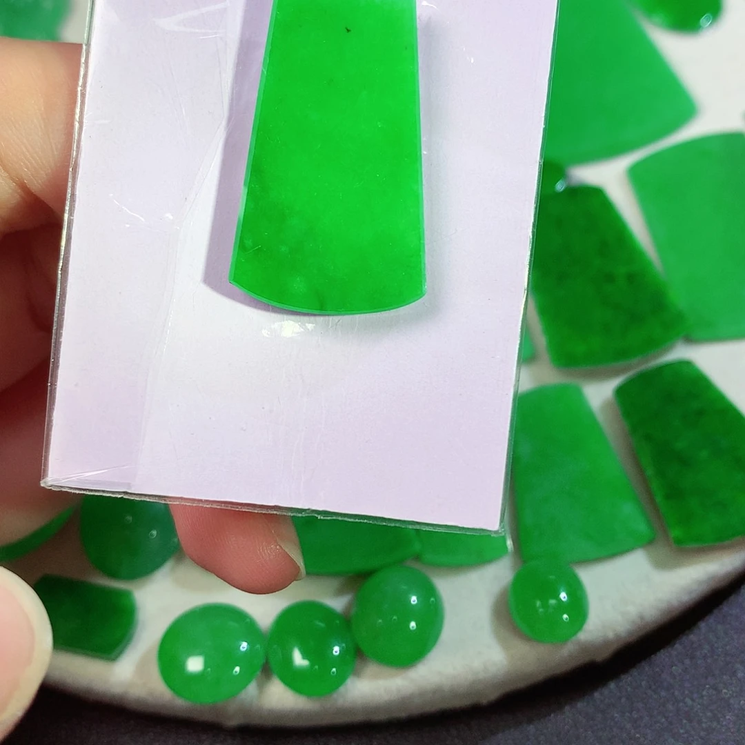 项链未镶嵌翡翠天然翡翠