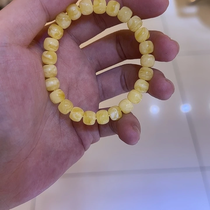 手链琥珀未镶嵌蜜蜡