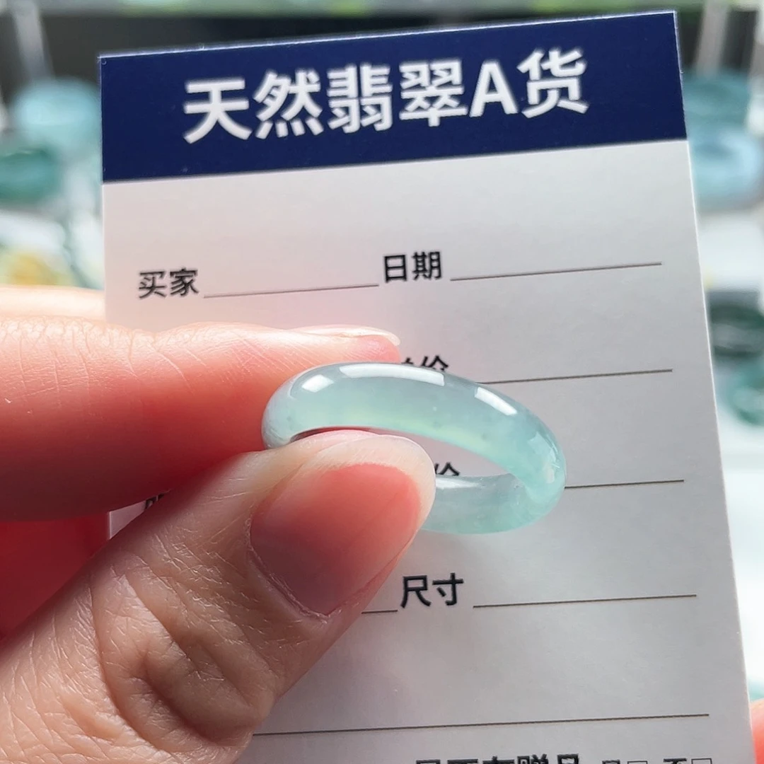未镶嵌戒指翡翠隨**慾翡翠