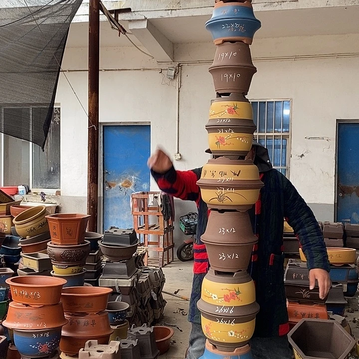 紫砂花盆紫砂艺术