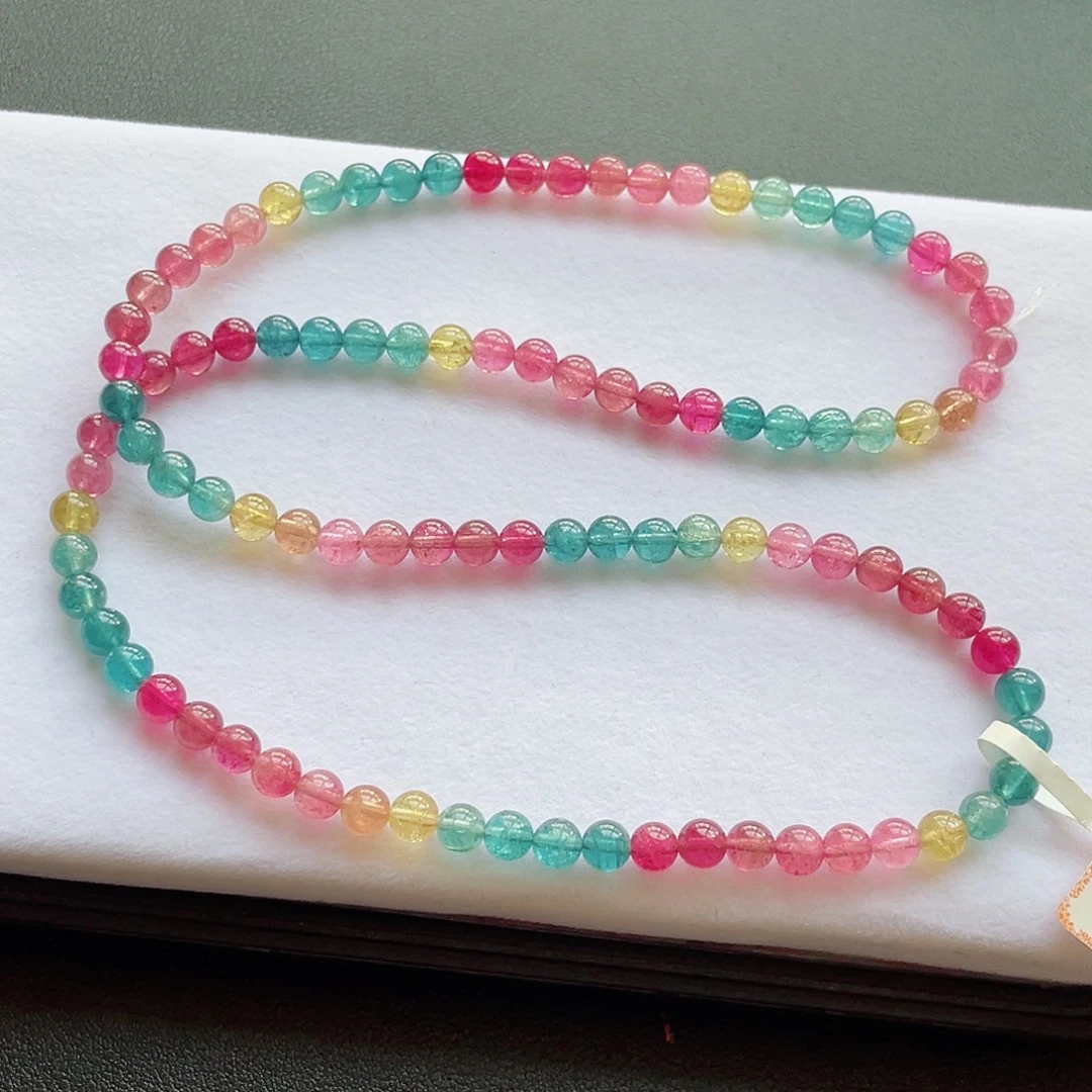 未镶嵌碧玺手链5.9mm左右