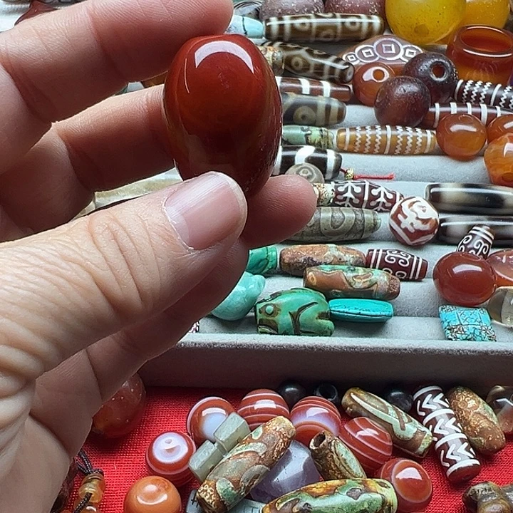 皖***哥玛瑙/玉髓合金颈饰