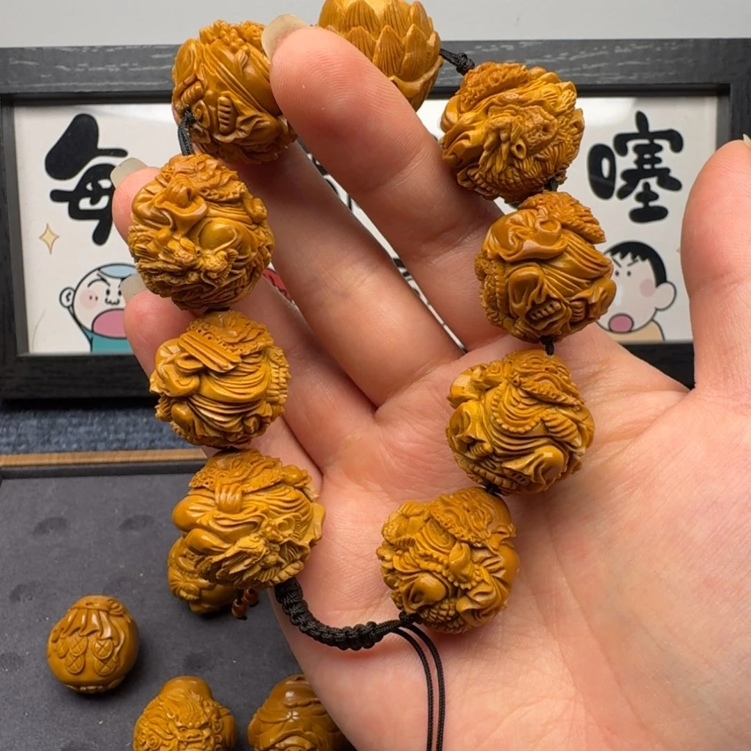见***山手串/手链橄榄核2.4达摩