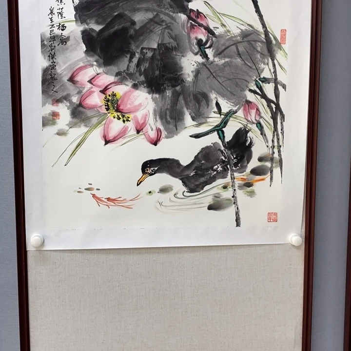 国画亲笔手绘原创