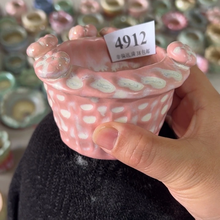 口6 手工花盆满30包邮