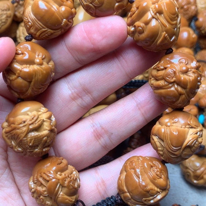 橄榄核手串/手链头一次