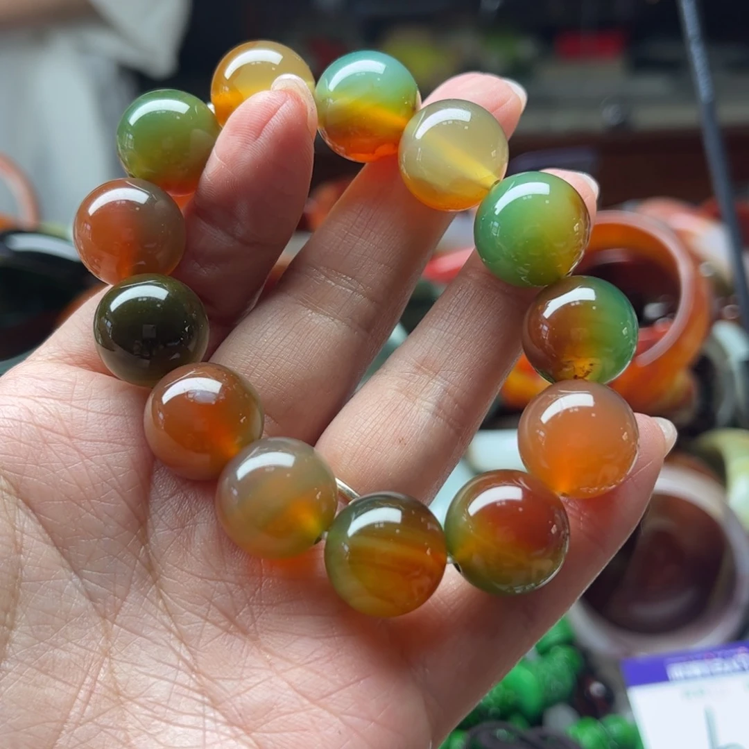 玛瑙/玉髓手链未镶嵌