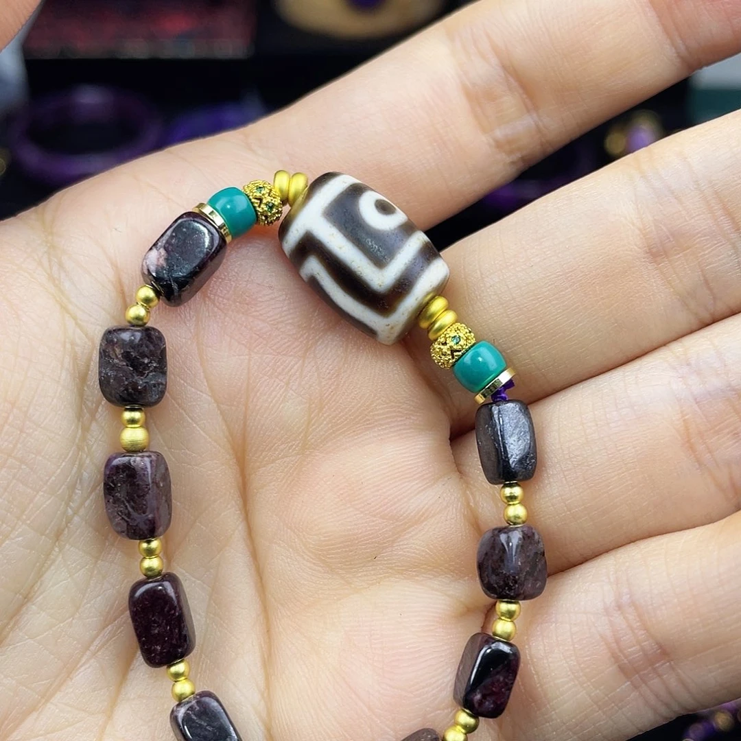 苏纪石（舒俱来）颈饰未镶嵌