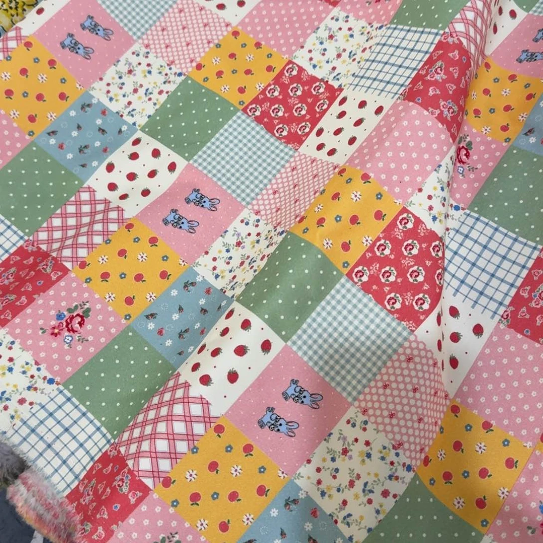 棉镇店之宝纯棉双层府绸1米价X1.5米宽D