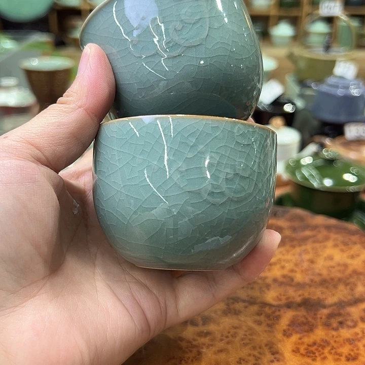 龙泉敬悦青瓷品茗杯