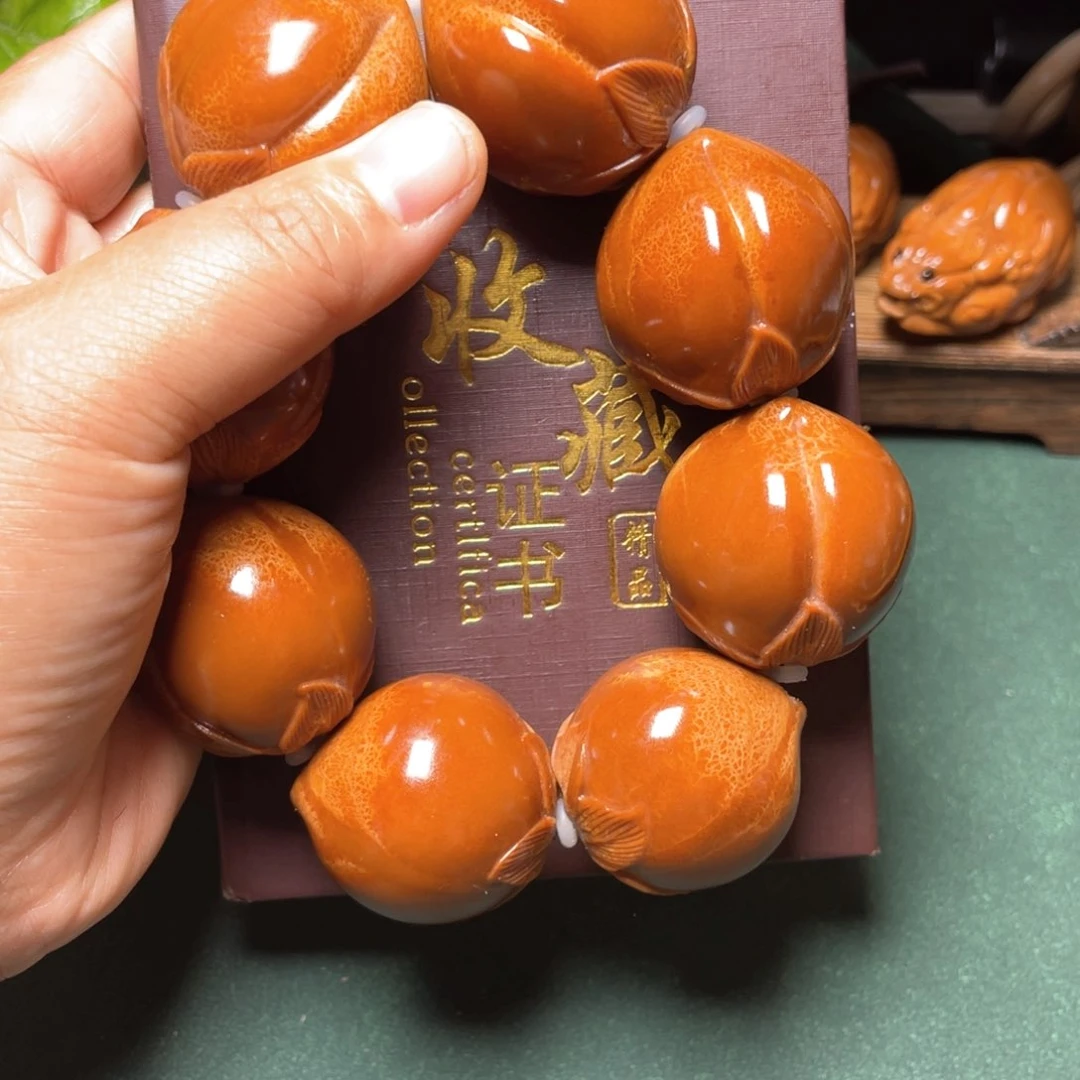 手串/手链橄榄核寿桃手持