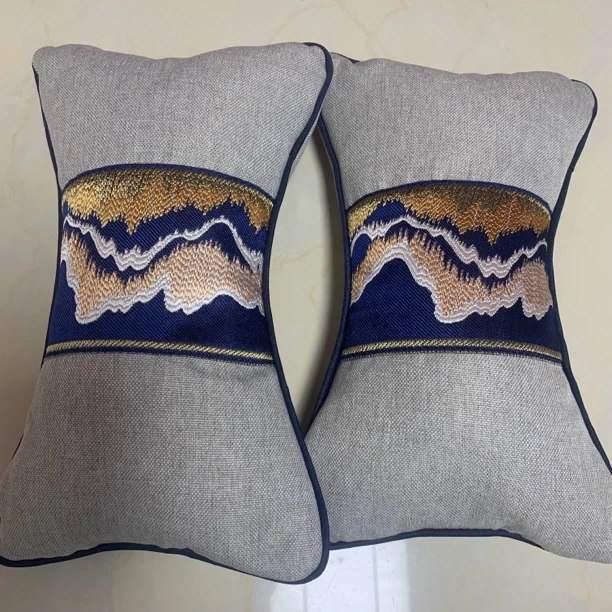 沉香加里曼丹沉香车枕一对 品香