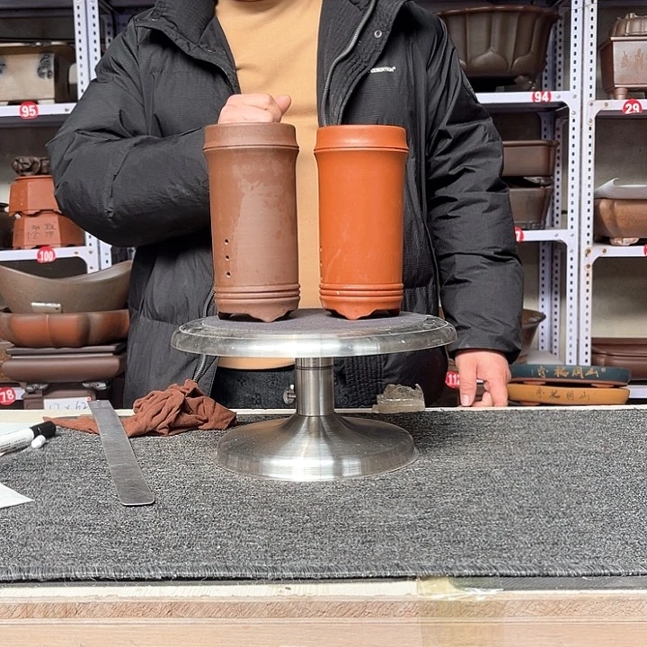 紫砂花盆紫砂等传统