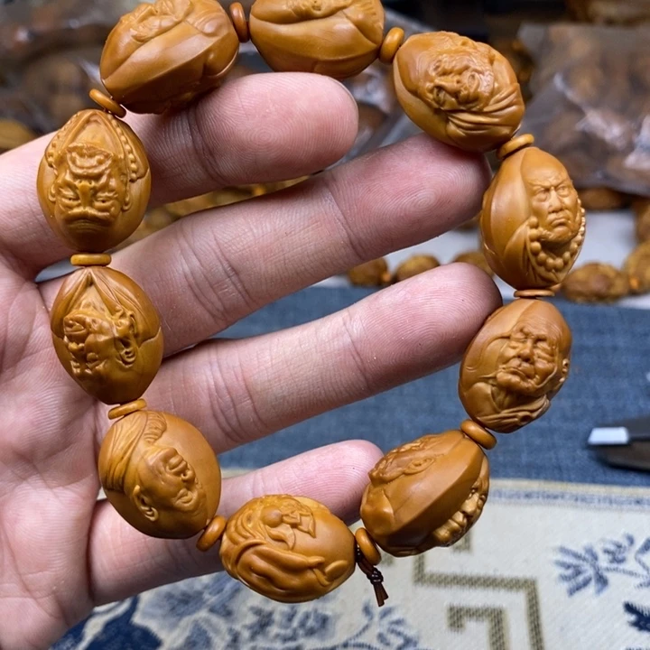 橄榄核手串/手链橄榄核雕工艺手串