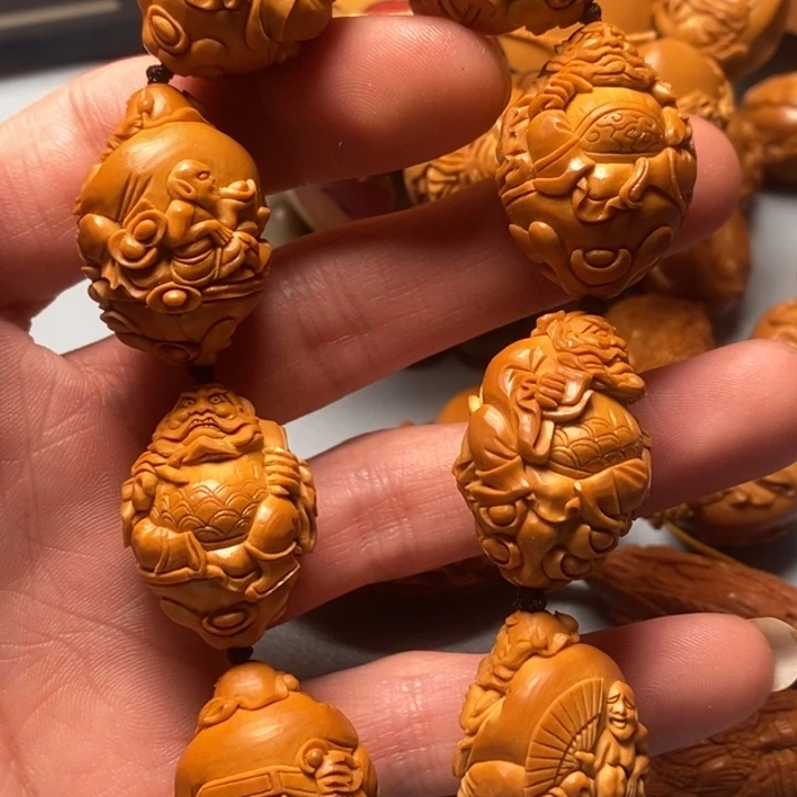 橄榄核手串橄榄核的颜色是