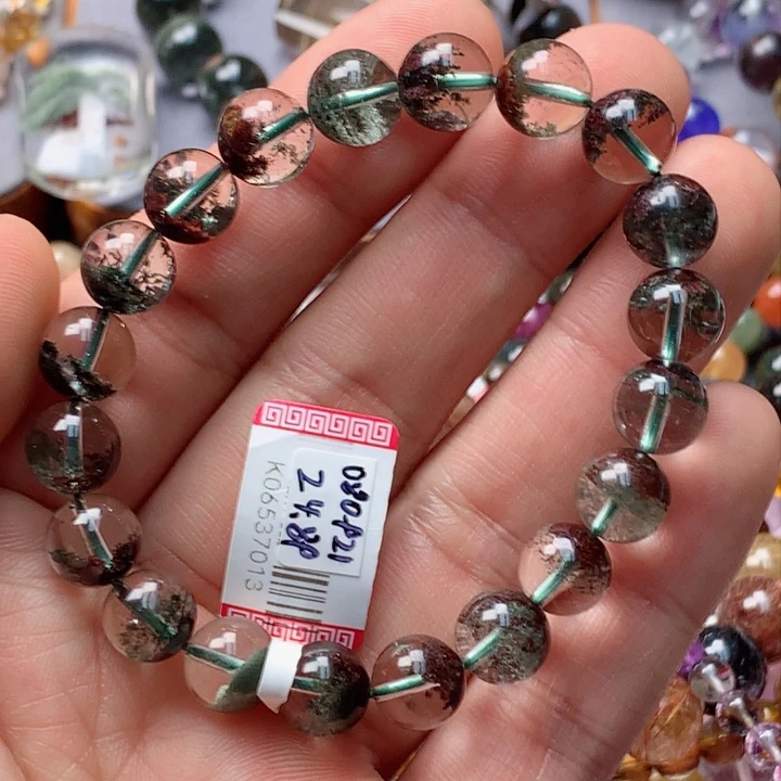 水晶手串未镶嵌天然