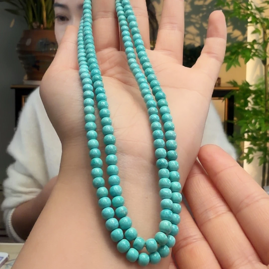 绿松石未镶嵌颈饰