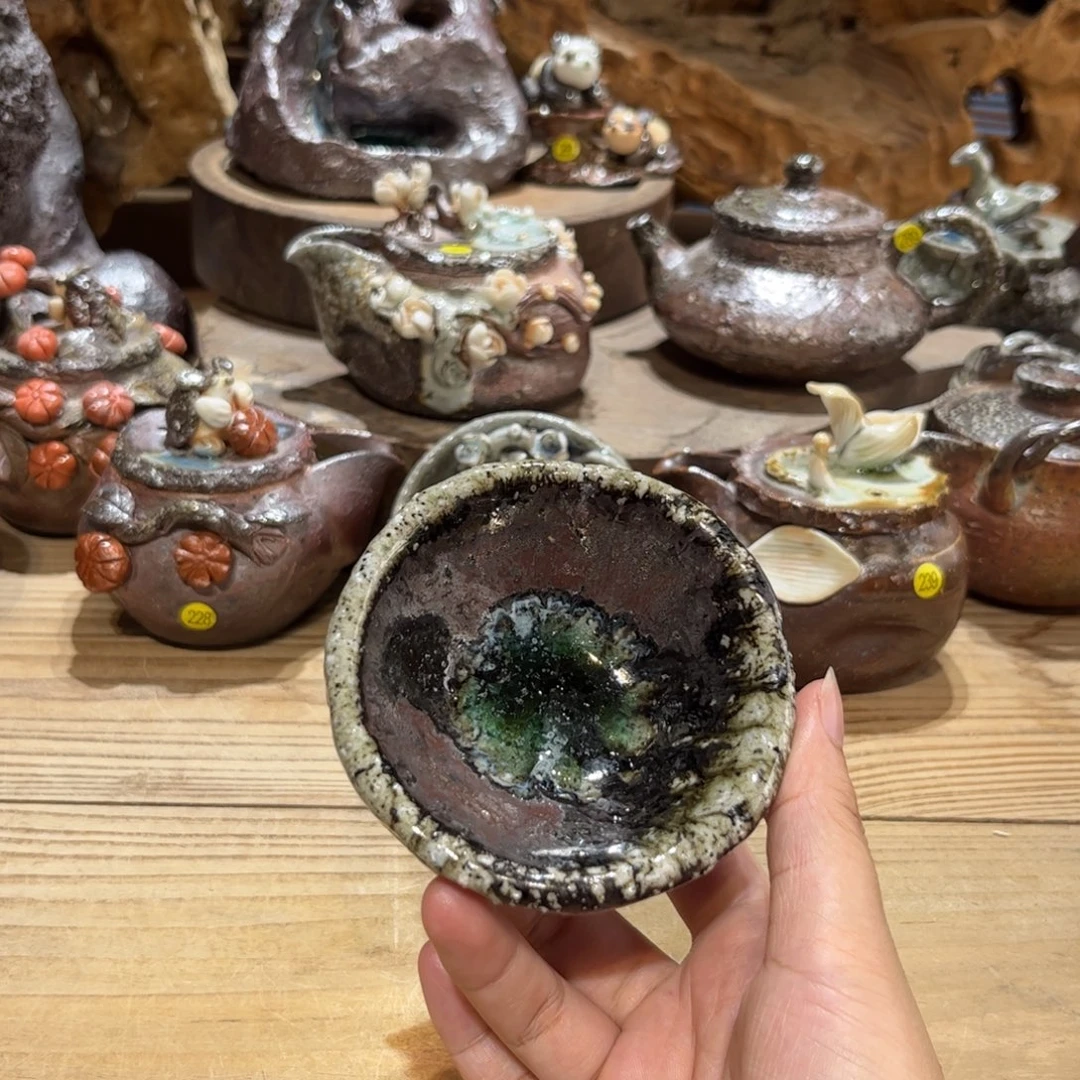 柴烧茶具手工茶具