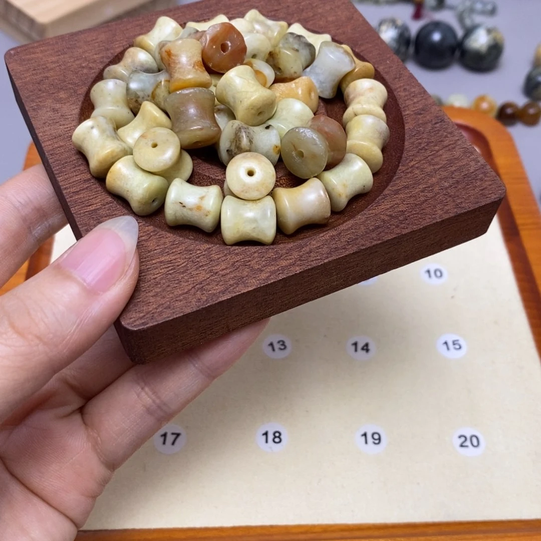 蛇纹石玉合金配饰0**0
