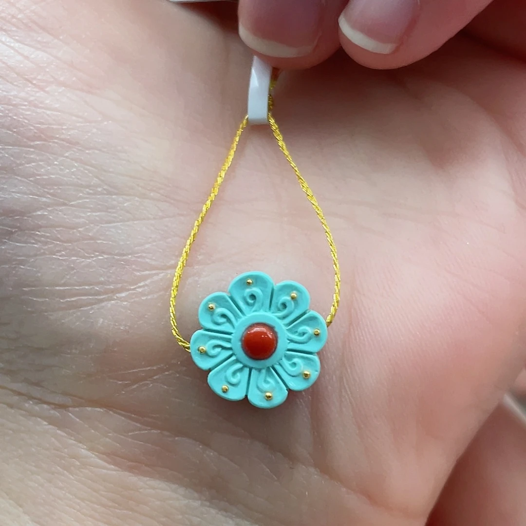 绿松石颈饰未镶嵌