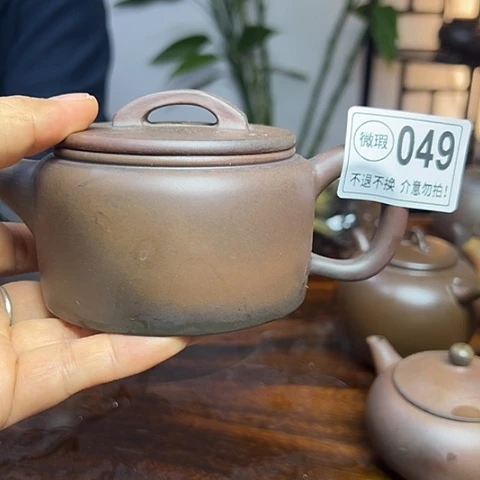 戬谷龙窑柴烧茶壶049
