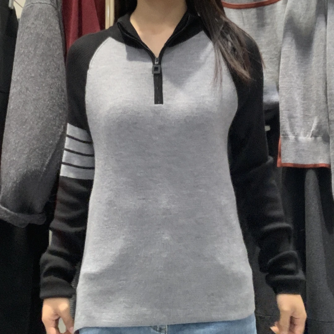 LINGZI 秋季休闲毛针织衫