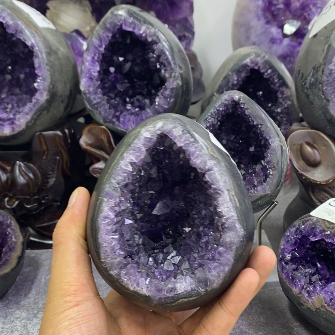 紫晶未镶嵌珠宝半成品292