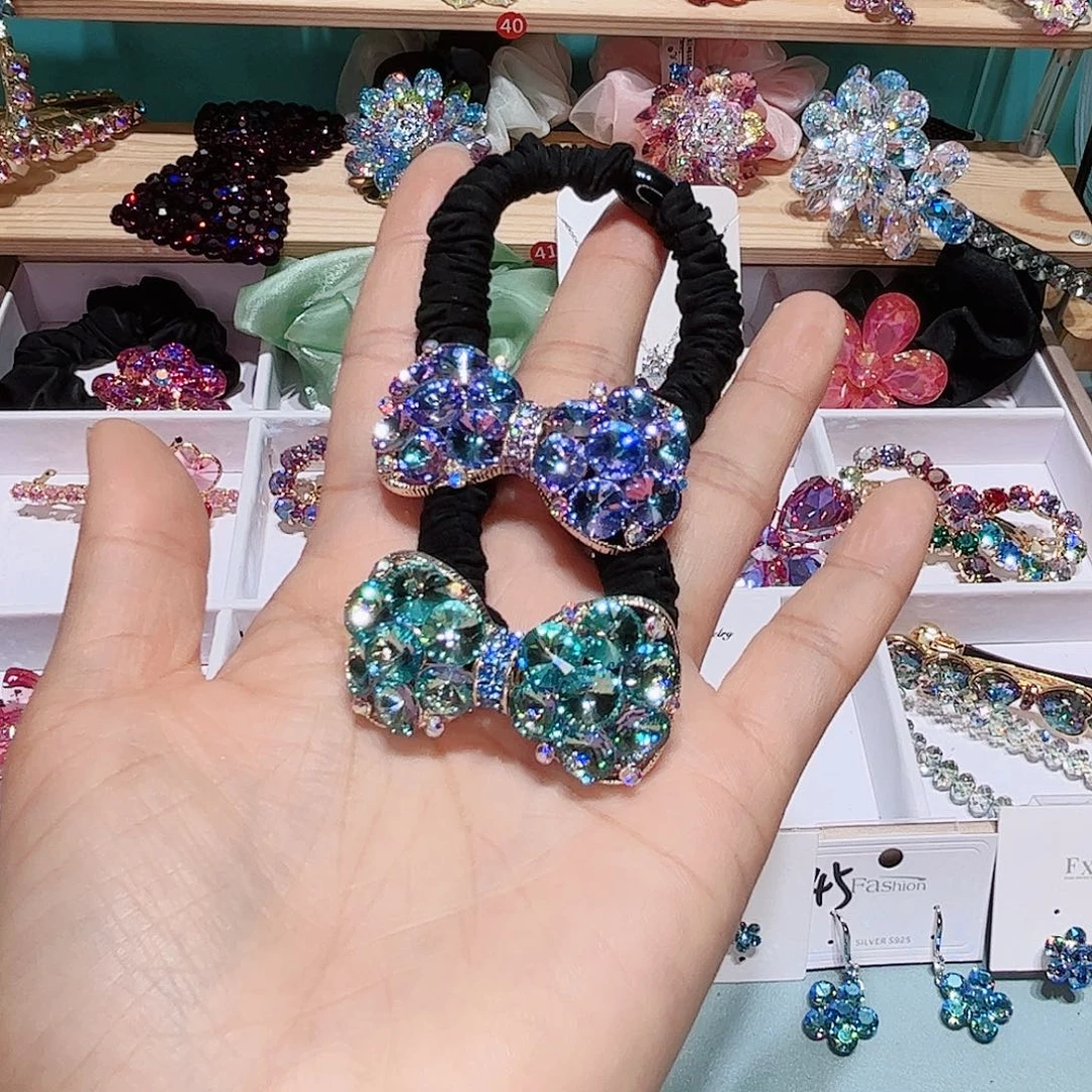 布艺铁合金发夹固定