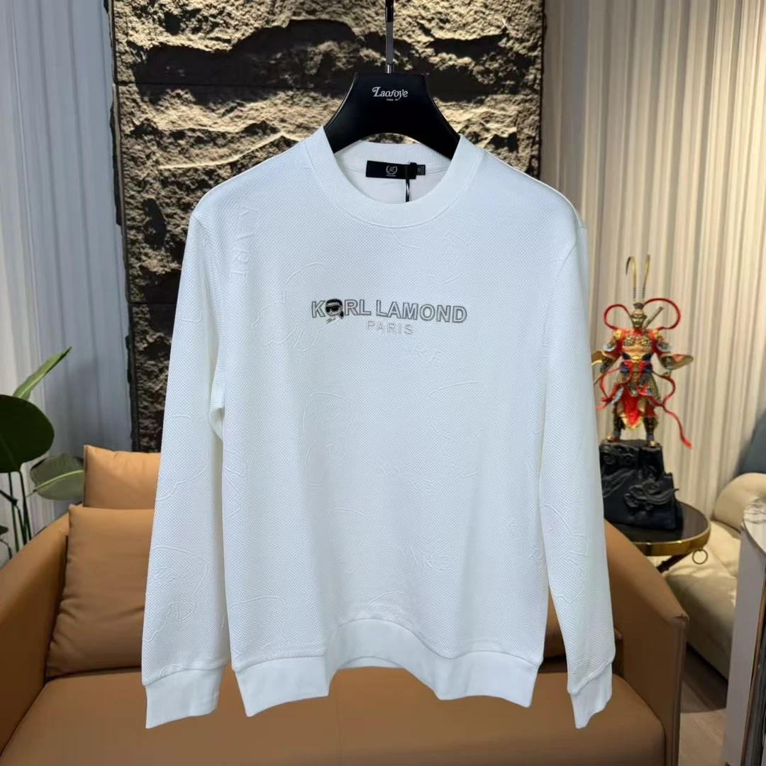 【VanJazny】QC高端男士潮流百搭时尚简约休闲卫衣A+3038