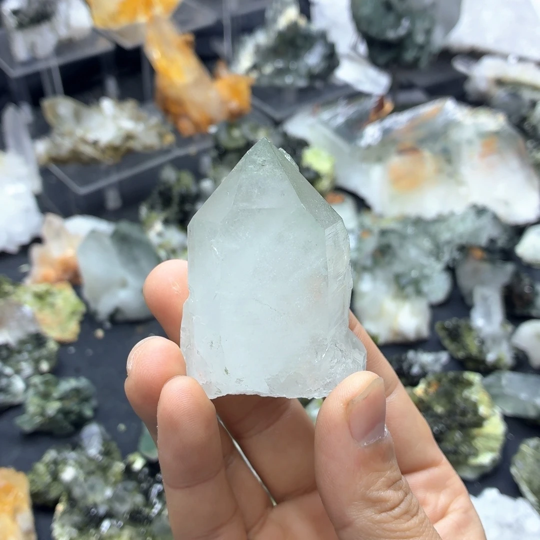 g****石材超美绿幽大单晶