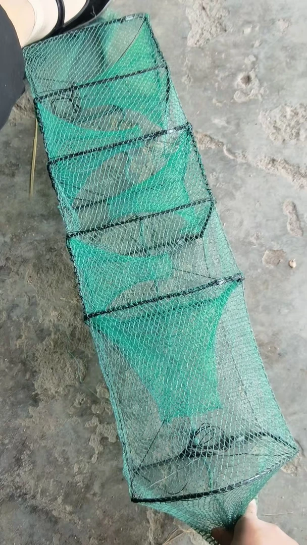 2门3门4门河虾龙虾黄鳝泥鳅螃蟹通用户外专用地笼捕鱼笼捕鱼鱼网