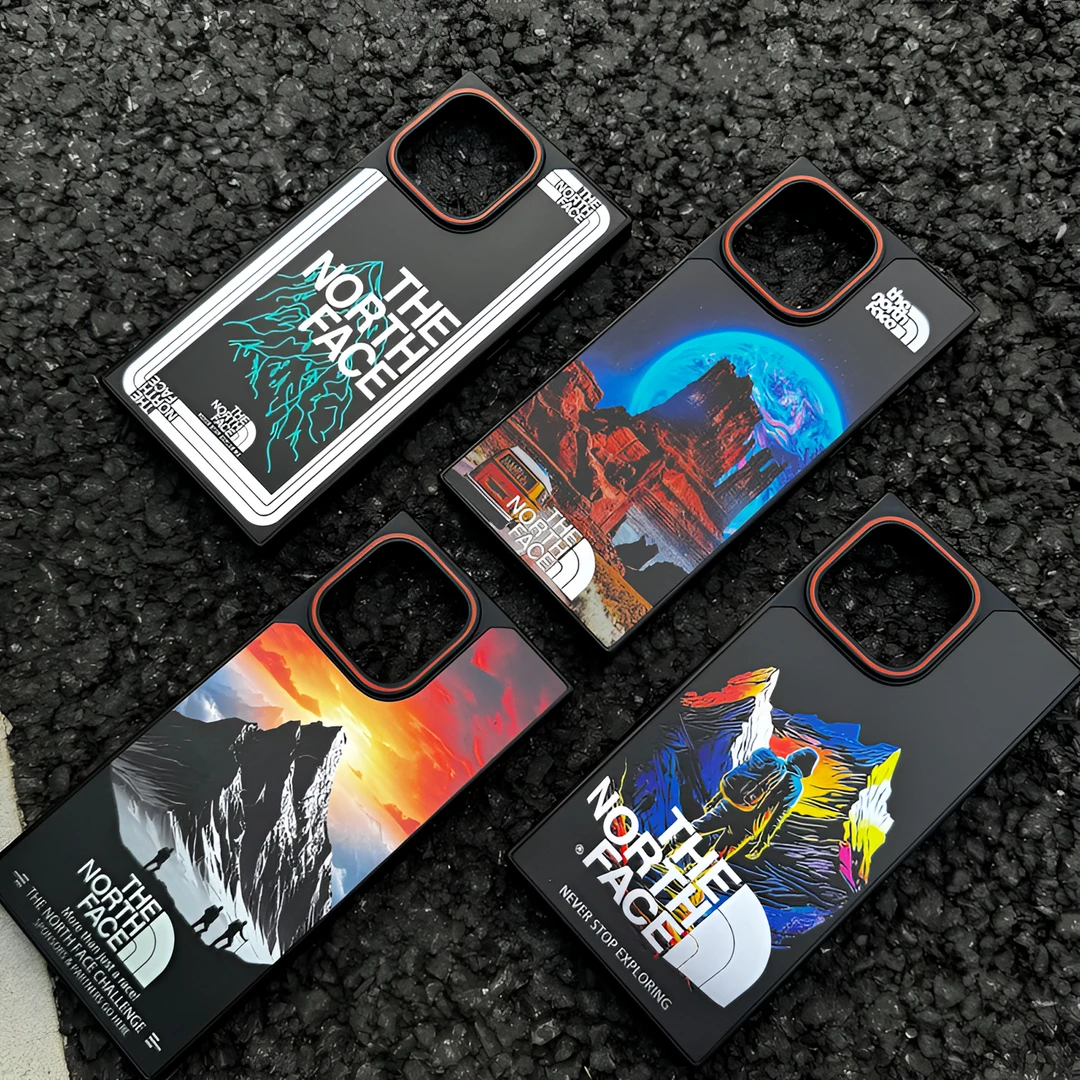 渐变潮牌适用苹果16全包15ProMax磨砂14方形iPhone13磁吸手机壳男