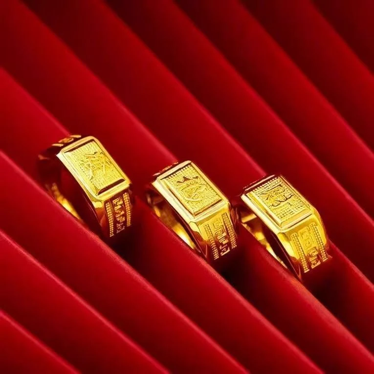 合金戒指 活口原创设计男民族风饰品素款男戒 商品图