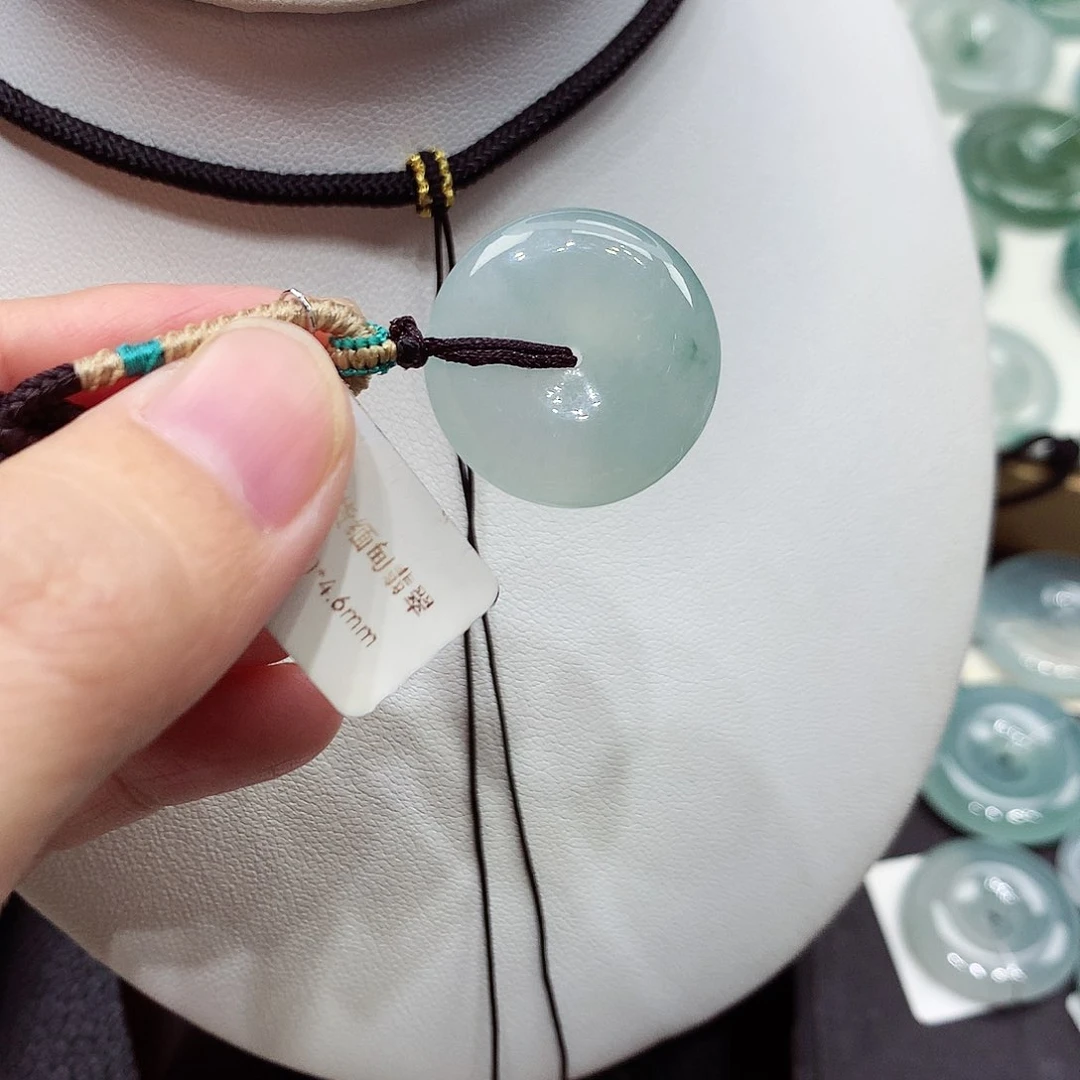 颈饰未镶嵌翡翠编号2，21/4.6