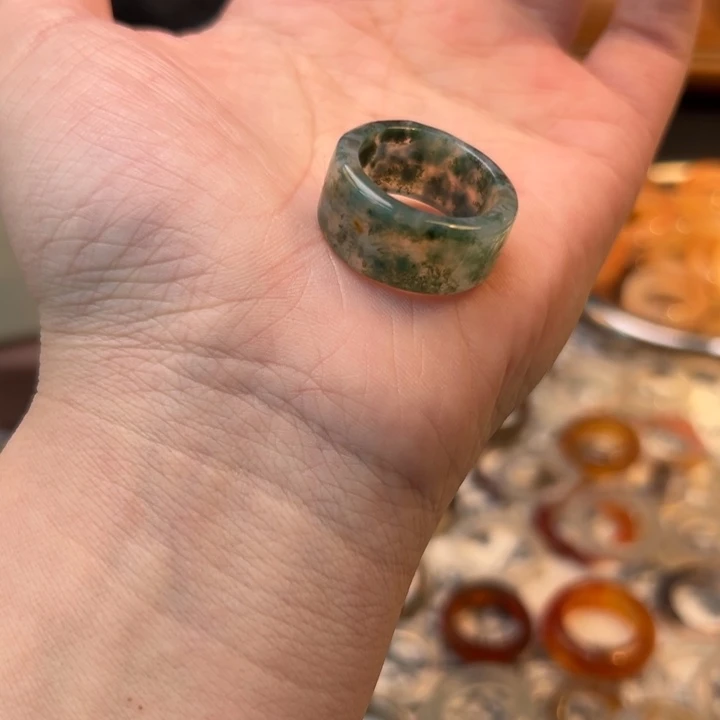 玛瑙/玉髓合金戒指97港18