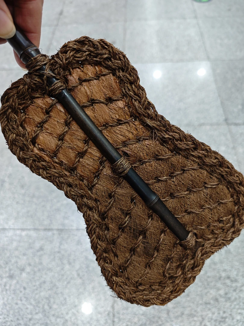 手工编织棕编芭蕉扇古风铁扇公主道士扇子客厅挂件