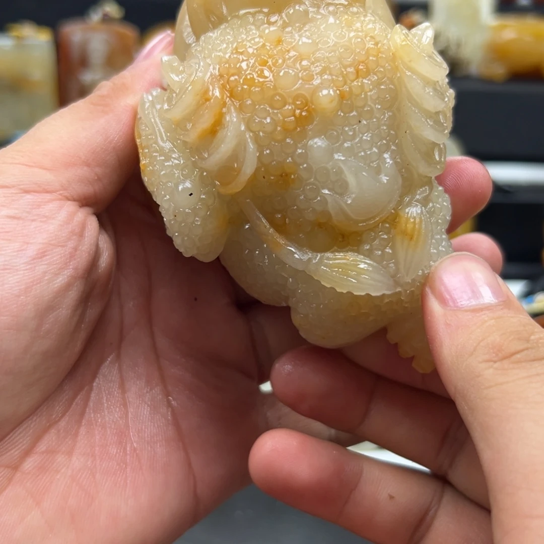 石英质玉（黄龙玉）未镶嵌多样性发货，发其一