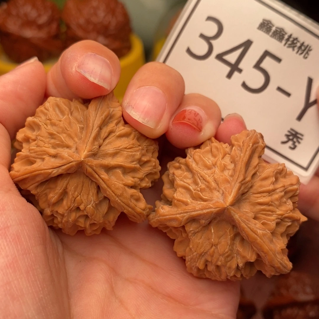 桃核把件盘山奔40……