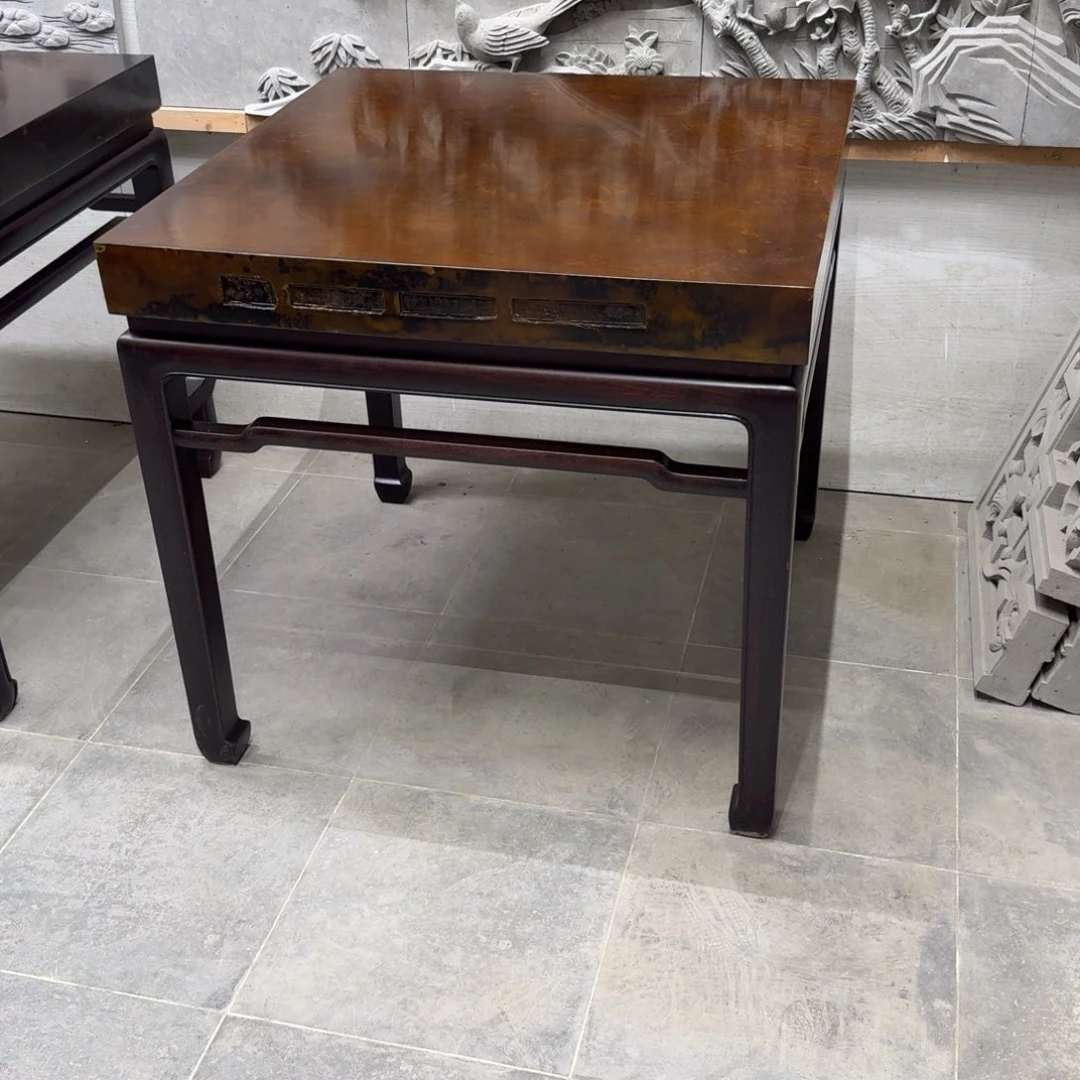 砖雕80x80 古铜色 一套 高66cm