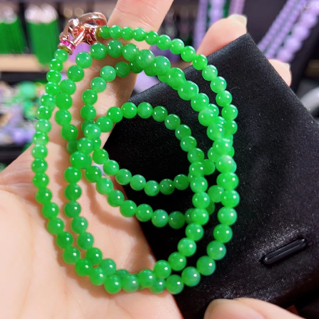 翡翠未镶嵌颈饰签收后24小时鉴赏期