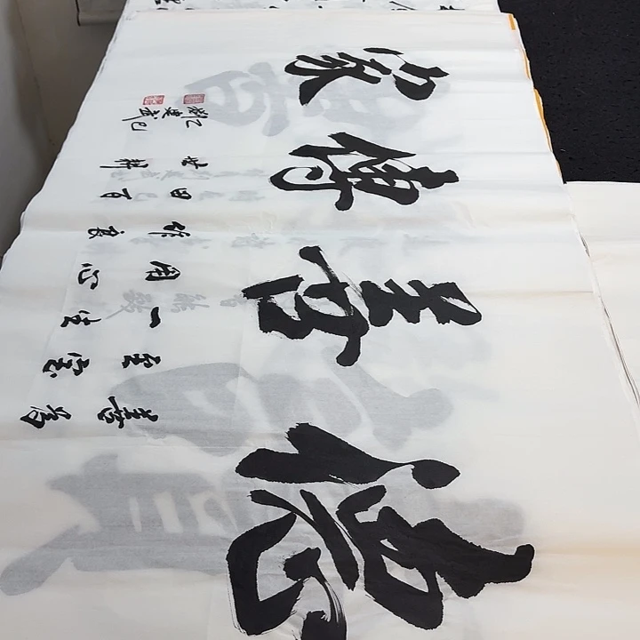 书法老师精品行书平尺