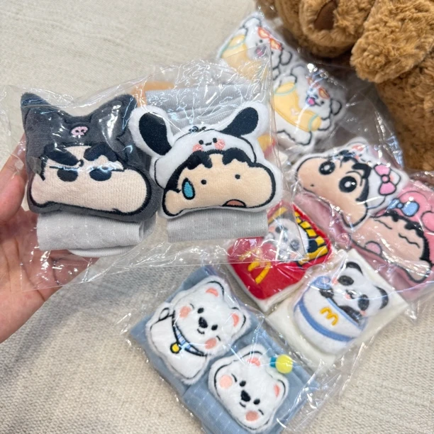 儿童四季春秋长筒卡通可爱公仔过膝袜宝宝袜子婴儿