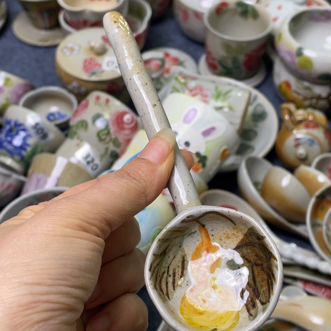 吃饭勺景德镇高温陶瓷888@