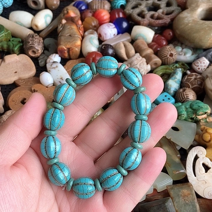 和田玉未镶嵌颈饰135