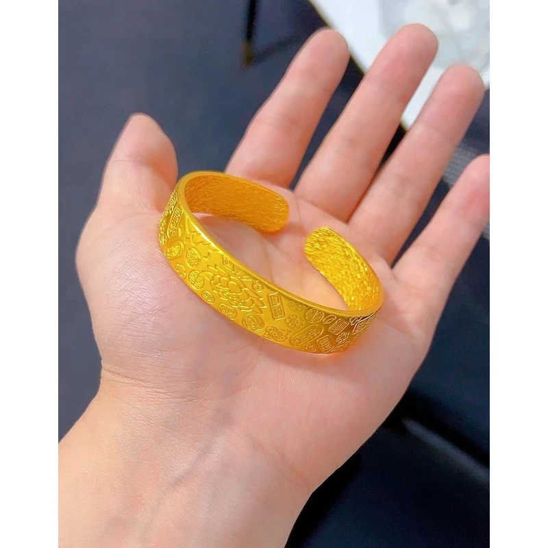 合金手镯 手镯 精品大号吉言手镯 大手镯（开口）