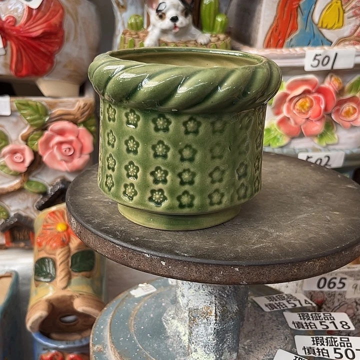 粗陶材质多肉花盆