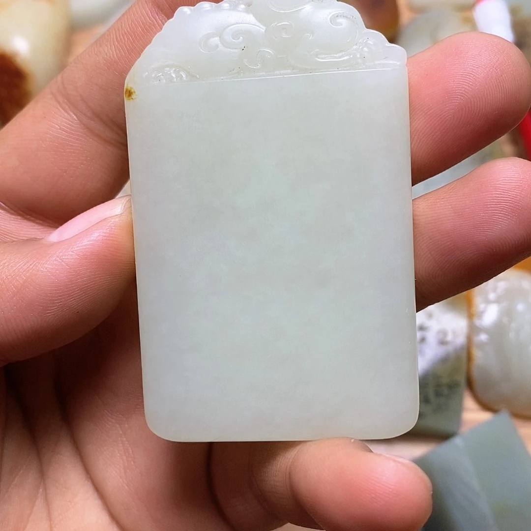 挂件未镶嵌定制和田玉太****店