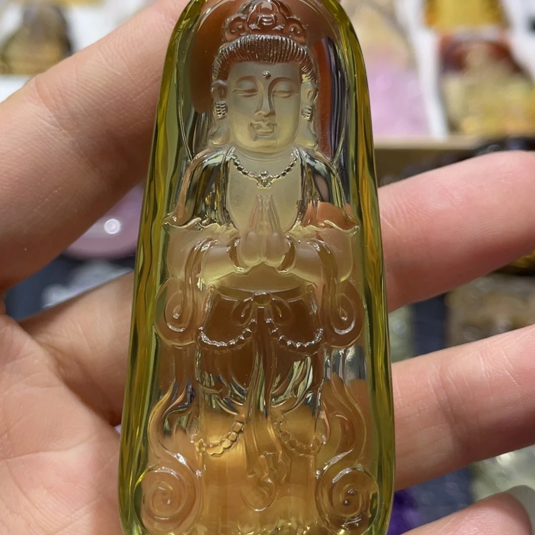 水晶颈饰未镶嵌定制